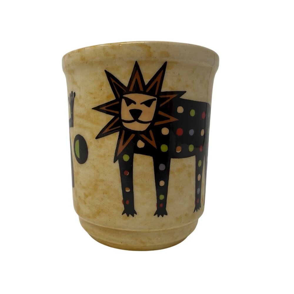 Bread and Badger Space Cat Astronaut Mug, Navy Blue Coffee Cup - Picture 3 of 7